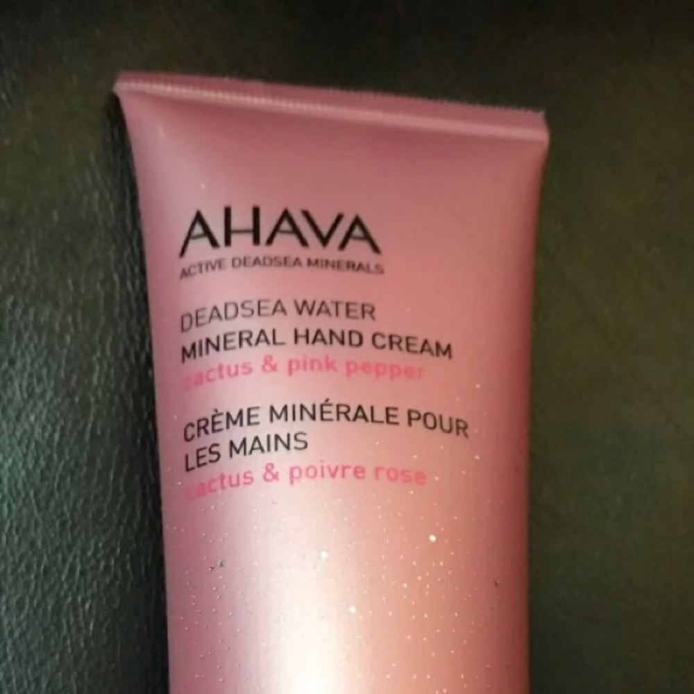 Ahava hand lotion